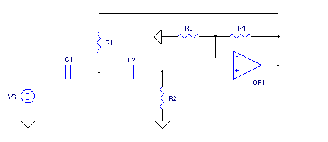 Active High Pass Filter