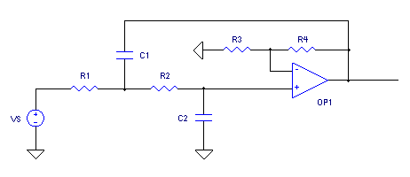 Active Low Pass Filter