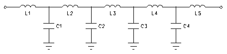 Butterworth Tee Low-Pass Filter