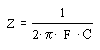 C IMPEDANCE FORMULA