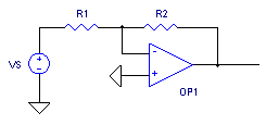 Inverting Operational Amplifier Stage