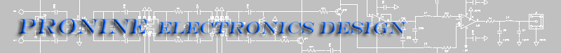 PRONINE ELECTRONICS DESIGN